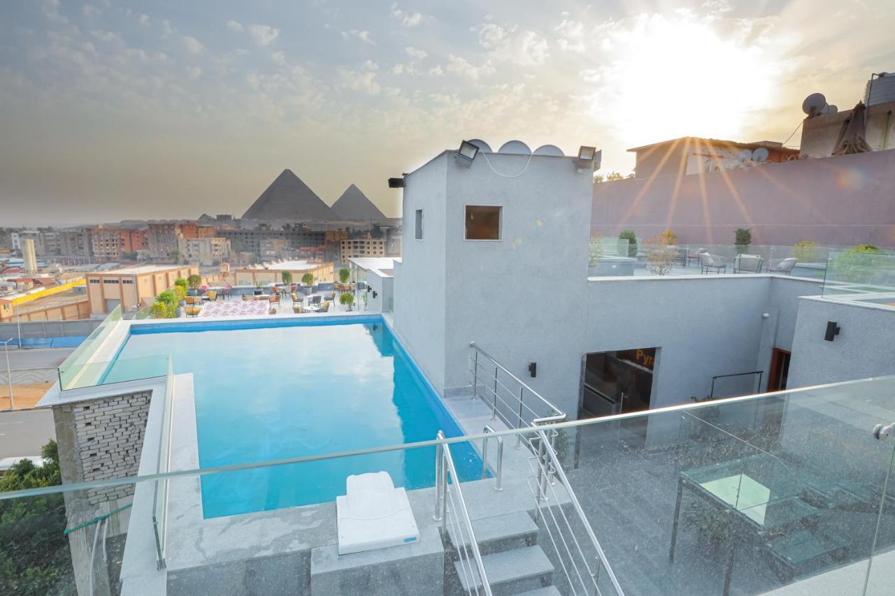 New Pyramid Front Hotel Cairo Exterior photo