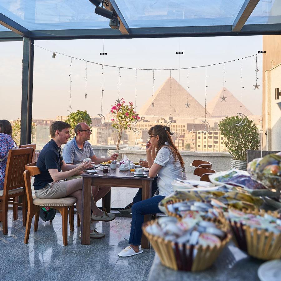 New Pyramid Front Hotel Cairo Exterior photo